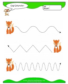 Çizgi Çalışma Sayfaları